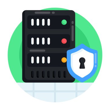 Veri güvenliği. Basit resimleme