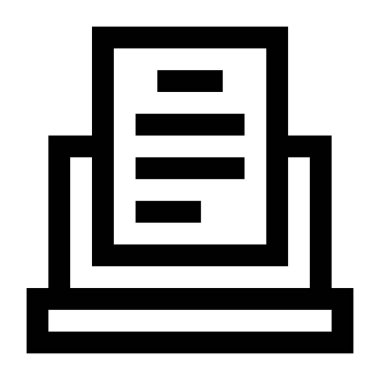 Dosya. Web simgesi basit illüstrasyon