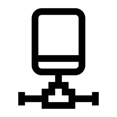 Web kamerası. Web simgesi basit illüstrasyon