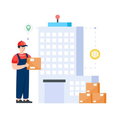 servis tasarımı, vektör illüstrasyon eps10 grafiği