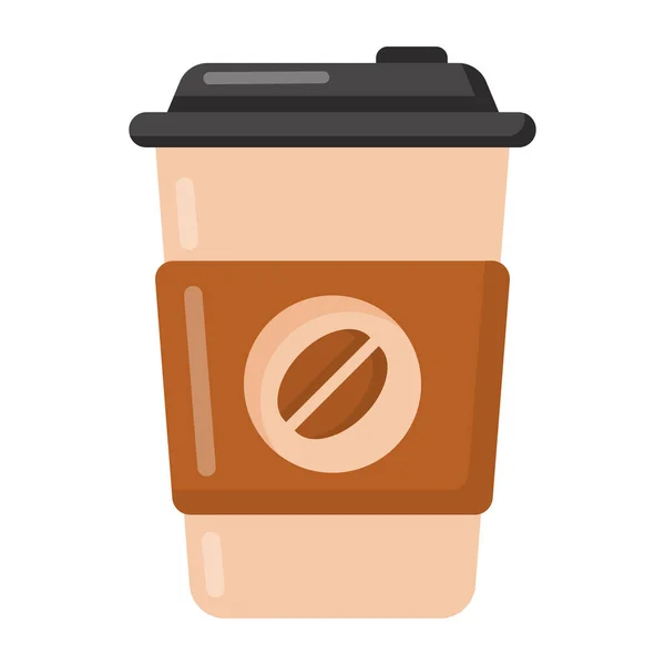 Kaffeetassen Ikone Isometrische Der Einweg Drink Vektorsymbole Für Webdesign Isoliert — Stockvektor