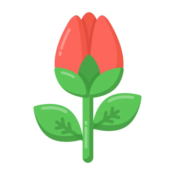 Flor Icono Web Ilustración Simple — Vector de stock