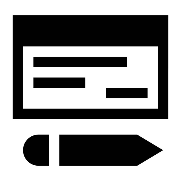 Business Icon Simple Design - Stok Vektor