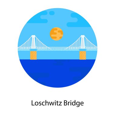 Modern yapı simgesinin vektör illüstrasyonu