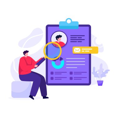 İş ve finans ikonu kavramının vektör illüstrasyonu