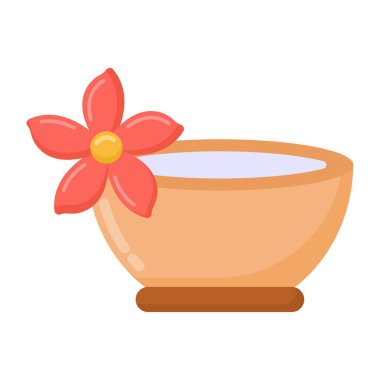 spa ve sağlık tasarımı, vektör illüstrasyon eps10 grafiği