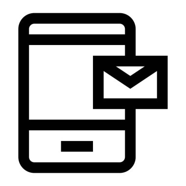 e- posta web simgesi vektör illüstrasyonu 