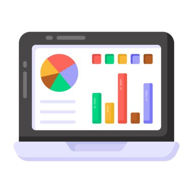 dizüstü bilgisayar web simgesi basit tasarım 