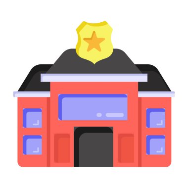 Otel vektör simgesi modern basit tasarım