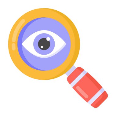 Ara. Web simgesi basit illüstrasyon