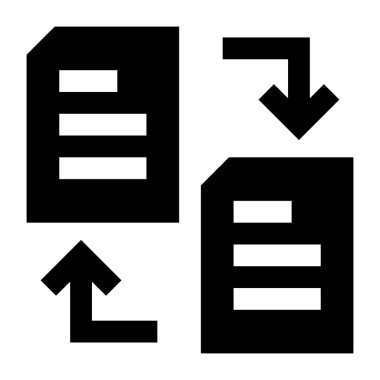 dosya web simgesi basit tasarım