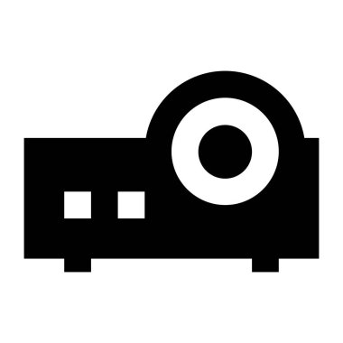 Projektör kamera. Basit resimleme