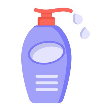 sabun dağıtıcı ikonu. beyaz arkaplanda izole edilmiş web tasarımı için şampuan şişesi vektör simgeleri çizgi filmi