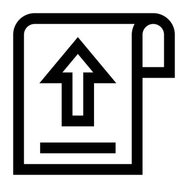 belge web simgesi. düz resimleme