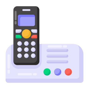 Cep telefonu. Basit tasarım