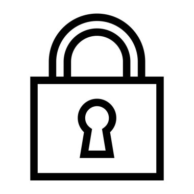 basit web simgesini kilitle