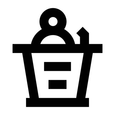 basit hoparlör web simgesi tasarımı