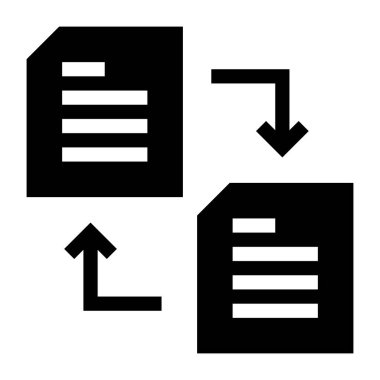 dosya web simgesi basit tasarım