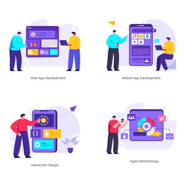 İş ve finans simgesinin vektör illüstrasyonu.