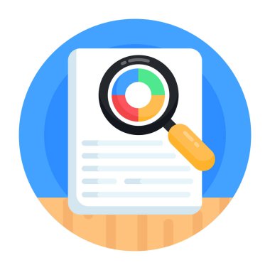 Arama için düz dizayn simgesi