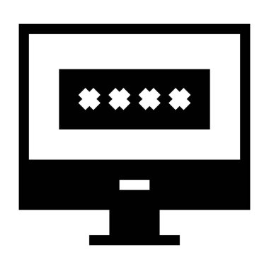 Kelime web simgesini ver. düz resimleme