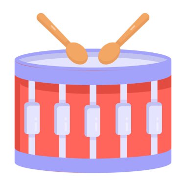 davul. Web simgesi basit tasarım