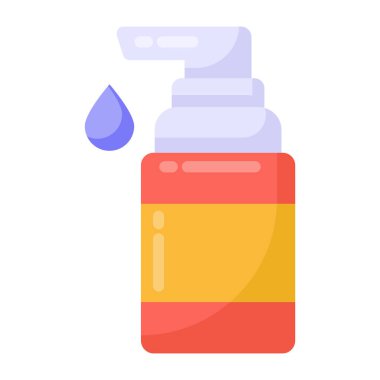 sabun şişesi. Web simgesi