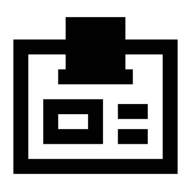 Dosya. Web simgesi basit illüstrasyon