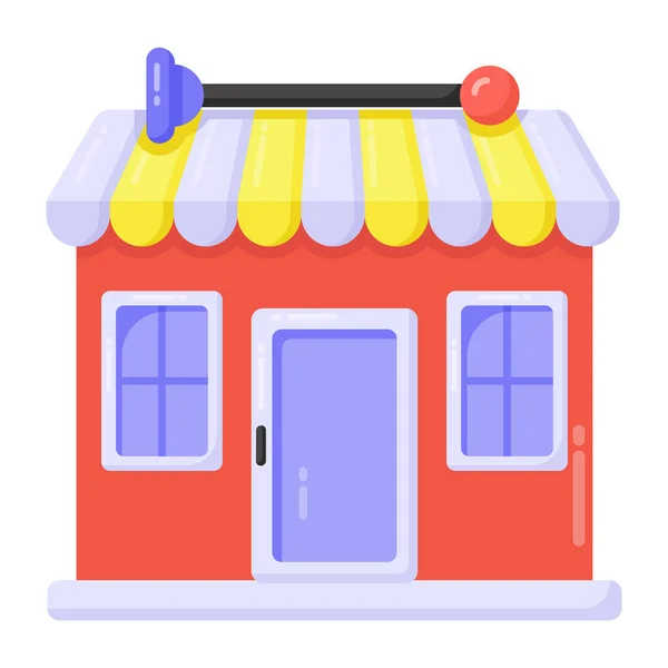 Magasin Illustration Simple — Image vectorielle