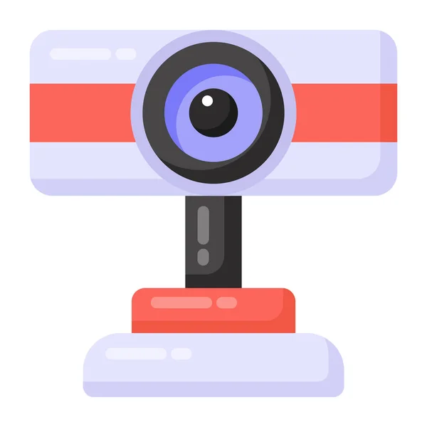 Camera Web Icon Simple Illustration — Stock Vector
