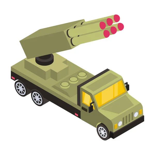 Icono Del Tanque Militar Símbolo Vectorial Carrera Editable — Vector de stock