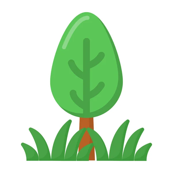 Δέντρο Web Εικονίδιο Απλό Σχεδιασμό — Διανυσματικό Αρχείο