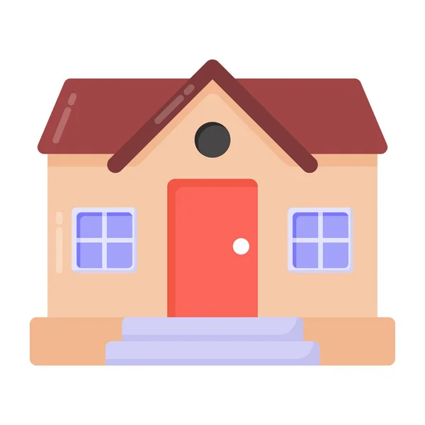 House Web Icon Simple Illustration — Stock Vector