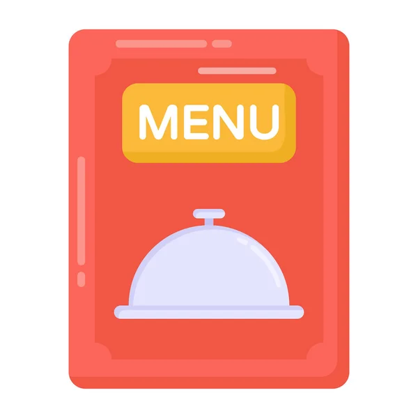 Restaurant Cloche Symbol Vektor Illustration — Stockvektor