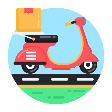 Mobilet. Web simgesi basit illüstrasyon