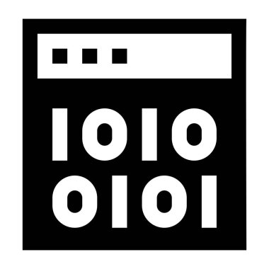 kod web simgesi basit tasarım