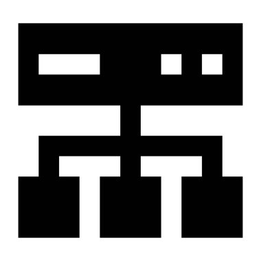 sunucu simgesi. özet vektör illüstrasyonu