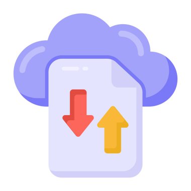 İndir. Web simgesi basit illüstrasyon