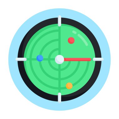 hedef simge vektör illüstrasyonu