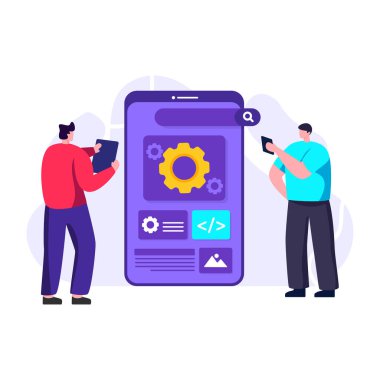 taşınabilir optimizasyon web simgesi basit tasarım