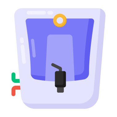 Su şişesi. Basit tasarım