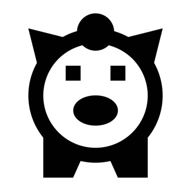 Piggy Bank web simgesi Basit tasarım