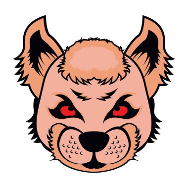 Şirin bir kedinin vektör çizimi