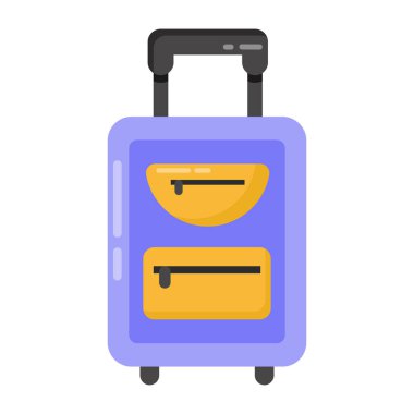 seyahat çantası. Basit tasarım