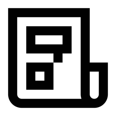 Cep telefonu. Web simgesi basit illüstrasyon