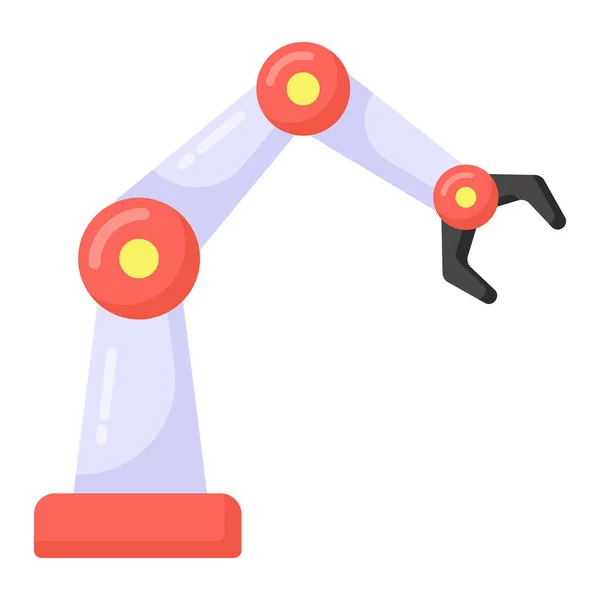 Roboterarm Vektorillustration — Stockvektor