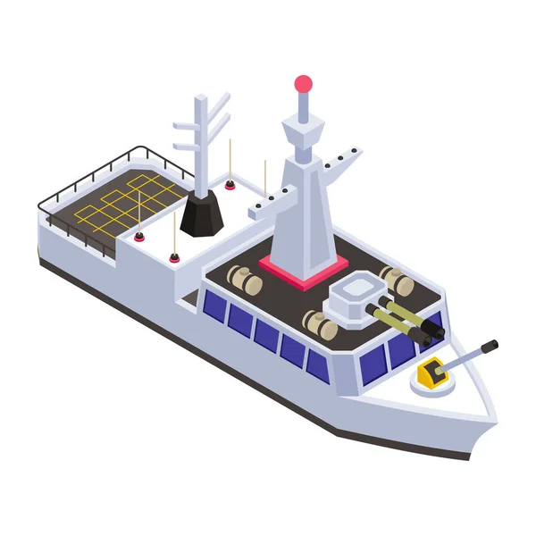 Schip Web Icoon Eenvoudig Ontwerp — Stockvector