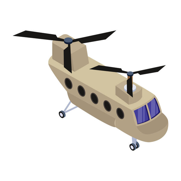 helicopter icon. flat design