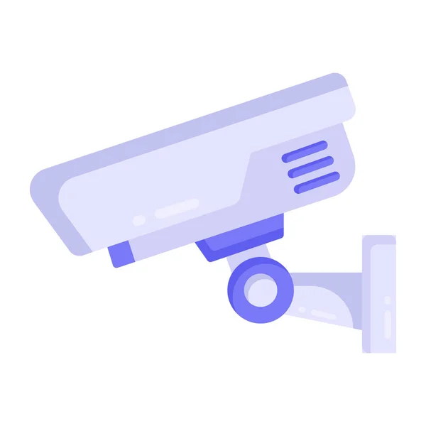 Security Camera Icon Isometric Cctv System Vector Icons Web Design — Stock Vector
