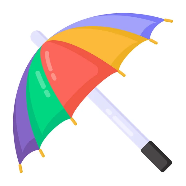 Umbrella Web Icon Simple Illustration — Stock Vector